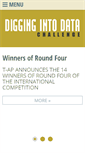 Mobile Screenshot of diggingintodata.org